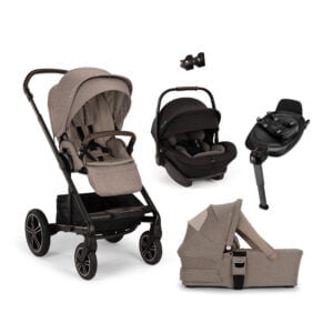 Nuna MIXX next + ARRA next Generation Travel System - Cedar